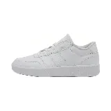 Zapatillas Adidas Breaknet 3.0 de cuero sintético color blanco, con las tres tiras características de la marca en los laterales. Inspiradas en el estilo clásico de cancha, combinan simplicidad y versatilidad en un diseño urbano atemporal.