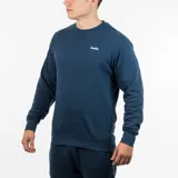 Sweater crew de color marino, con diseño clásico y ajuste cómodo.