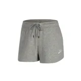 Short de mujer de felpa francesa de Nike, con dobladillo curvo y diseño casual.