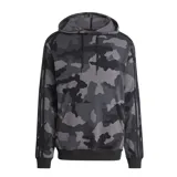Canguro con estampado de camuflaje europeo, diseñado para ofrecer comodidad y estilo, con puños acanalados y bolsillo canguro.