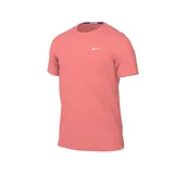 Remera deportiva Nike de hombre color celeste, de manga corta y cuello redondo. Cuenta con tecnología Dri-FIT y logo reflectivo en el pecho.