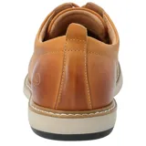Zapato acordonado de cuero color caramelo, con plantilla hipoalergénica combinada con BLOOM® y suela de Eva con cortes que brindan mayor flexibilidad al caminar.