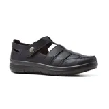 Zapato casual Korium Confort Estefan color rosa con plantilla de cuero.