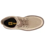 Bota Caterpillar Colorado 2.0 Canvas color tostado, con capellada de gamuza y canvas, forro interno de tela con tecnología CLEANSPORT NXT para control de olores, plantilla de espuma EVA suave y suela de goma duradera.