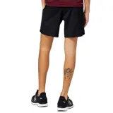 Short de running para hombre, color negro, ligero y con el logotipo de New Balance.