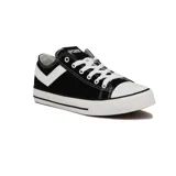 Championes Pony modelo Classic, color negro con detalles en blanco.