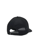 Gorro negro con logo de Project Rock bordado en blanco en el frente.