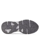 Zapatillas Under Armour Forge 96 LTHR RISSUE unisex, color blanco con detalles en gris.