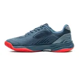 Championes de tenis Fila Acer para hombre, color azul marino con detalles en gris y suela roja.