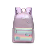 Mochila metalizada - Rosa4