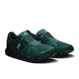 Championes de running On Cloud 6, color verde oscuro, con capellada de malla técnica, sistema de amortiguación CloudTec® y suela con agarre.