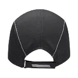Gorro deportivo Olympikus negro con logo reflectivo.