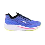 Championes deportivos Actvitta Cleo con estampado multicolor en tonos pastel, suela blanca y detalles en amarillo flúor.