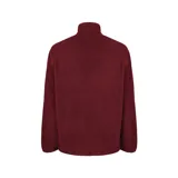 Campera polar de hombre de corte clásico, con cierre frontal y bolsillos con cremallera.