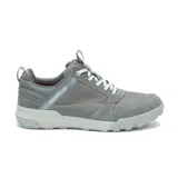 Zapatillas urbanas Caterpillar Hex Ready Low Mesh, color gris, con capellada de gamuza y tela, forro 100% reciclado, plantilla de espuma PU moldeada, entresuela de EVA y suela de goma.