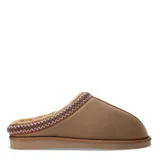 Zapato tipo pantufla descalzo color bordó, con diseño acolchado y suela antideslizante.