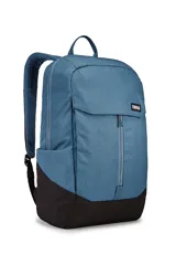 Mochila de 20 litros con compartimentos inteligentes y luz de bicicleta ajustable.