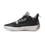 Championes de básquet 361 modelo Goey 1.0, color negro con detalles en gris y amarillo.