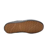 Championes Etnies Barge LS negros con detalles en marrón y suela blanca.
