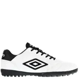 Championes de fútbol 5 Umbro Touch TF, negros con detalles en blanco.
