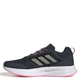 Zapatillas deportivas de Adidas con una parte superior en tono marino, detalles metálicos y suela blanca.