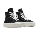 Championes Converse CTAS Cruise Hi, color negro con detalles en blanco y suela de plataforma.