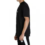 Remera blanca de corte holgado con logo de Puma estampado en el pecho.