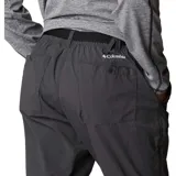 Pantalón de senderismo color caqui, repelente al agua y resistente a las manchas, con tejido elástico en dos direcciones. Cuenta con cinturón integrado removible, bolsillos laterales, bolsillo de seguridad con cremallera, bolsillo cargo, pernera con ceñidor en el dobladillo, bolsillos traseros, trabilla multiuso para el cinturón y malla de ventilación en la parte posterior de las rodillas.