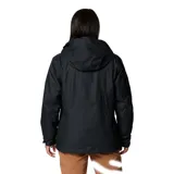 Campera 3 en 1 Columbia Bugaboo III, color verde oliva, con sistema Interchange. Capa exterior impermeable y transpirable con tecnología Omni-Tech y costuras selladas. Capa interior de polar termorreflectante Omni-Heat.