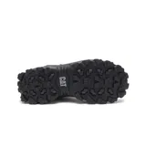 Bota de media caña Caterpillar Intruder Mid, color negro, con capellada de cuero tipo nobuck deportivo y nylon en malla.