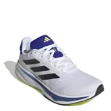 Championes Adidas Response Super blancos con detalles en negro, azul y amarillo. Ideales para running.