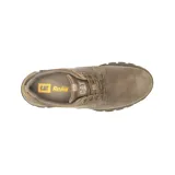 Zapato acordonado Caterpillar Threshold Low color marrón, de cuero, con forro de malla de nylon suave y transpirable, plantilla de espuma acolchada, entresuela de EVA y suela de goma duradera para tracción.