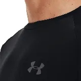Remera deportiva Under Armour Tech 2.0 SS Tee negra, de corte clásico con mangas cortas y logo estampado en el pecho.