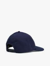 Gorra de béisbol azul marino de Tommy Jeans con logo bordado en blanco en el frente.