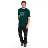 Pantalón cargo de hombre, color negro, corte recto, con bolsillos laterales tipo parche con solapa y bolsillos traseros con solapa. Fabricado en tejido de algodón resistente.