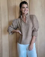 Lino Tostado melange