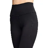 Calza larga deportiva Nike de tiro alto, color negro.