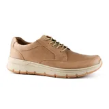 Zapato casual Hi-Tec Fergus color marrón claro, con cordones y suela de goma.