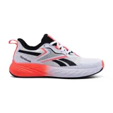 Championes deportivos Reebok Verse para hombre, color blanco con detalles en negro y naranja. Ideales para training.