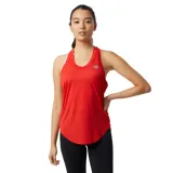 Musculosa sin mangas de running en color rojo, diseñada para comodidad y movimiento.