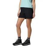 Short negro de tiro medio, con tecnología de repelencia Omni-SHIELD™ y ajuste elástico. Incluye trabillas para cinturón, bolsillos para las manos, bolsillo de seguridad con cremallera, bolsillo posterior con cierre de velcro, detalle de refuerzo, trabilla multiusos y bolsillo sin cierre.