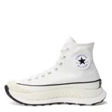 Championes de caña alta Converse Chuck 70 AT CX, color blanco con detalles en negro y suela chunky.