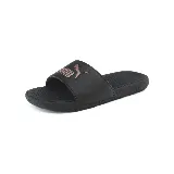 Chinelas Puma Cool Cat 2.0 para mujer, color negro con logo de la marca en color cobre.