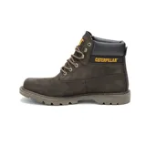 Bota Caterpillar Colorado 2.0 color marrón oscuro, de cuero nobuck engrasado, con forro 100% reciclado, plantilla acolchada, suela de goma duradera y construcción Strobel.