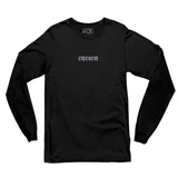 Remera de manga larga color negro, fabricada en 100% algodón, con logotipo de Emexem en el pecho.