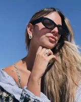 Aros colgantes de bronce y alpaca con pernos y cierres mariposa de plata 925.