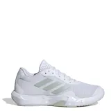 Championes Adidas Amplimove Trainer blancos con detalles en gris y verde.