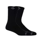 Calcetines negros unisex, con soporte en el arco del pie y amortiguación completa.