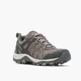 Championes de trekking Merrell Accentor 3 WP, color marrón con detalles en gris y suela de goma.