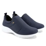 Championes deportivos casuales Usaflex Larisa color piel con suela blanca.